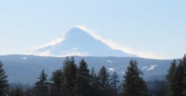 Mount Hood from our front yard