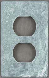 Soapstone switch plate