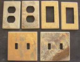 Sandstone switchplates