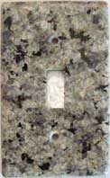 Toggle granite cover plate
