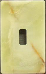 Persian Green Onyx switch plate