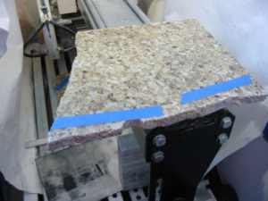 The makings of granite cover plates