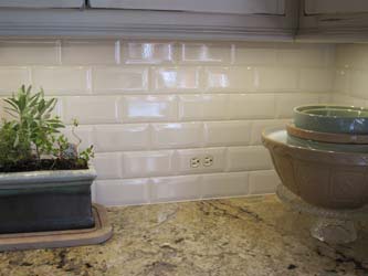 Tiled in subway tile switchplates